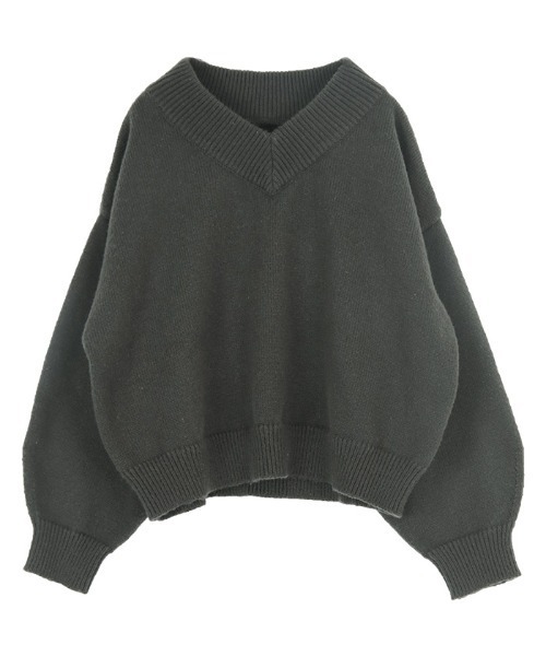 ur's（ユアーズ） ニット セーター Vネックラグランニットプルオーバー