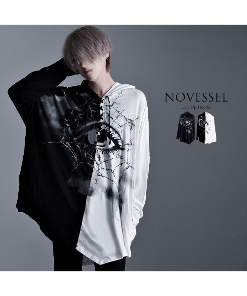 A'GEM/9 × .kom「NOVESSEL/ノベセル」デザインメッシュトップ レディース メンズ NOVESSEL A'GEM/9 × .kom「NOVESSEL/ノベセル」デザインメッシュ