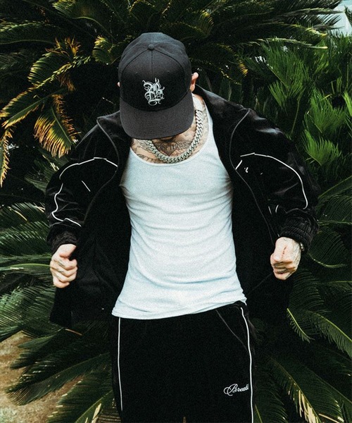 BREATH キャップ 帽子 「BREATH / ブレス」BLACK LETTER LOGO CAP