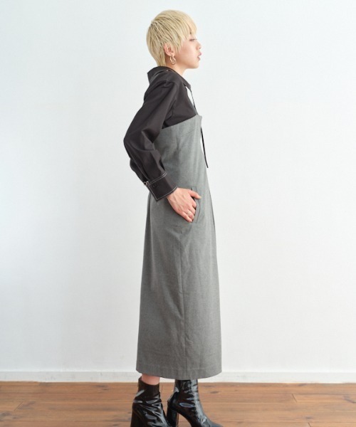 Muel Chic（ミュエルシック） ワンピース Carol jumper dress キャロル