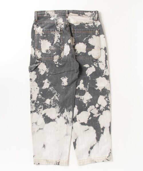 ジーンズ BLEACHED DENIM DOUBLE KNEE/ ブリーチド デニム ダブルニー メンズ レディース