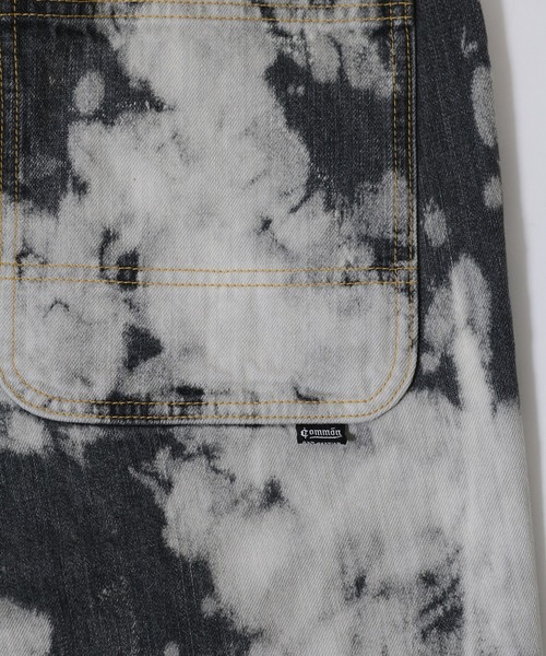 ジーンズ BLEACHED DENIM DOUBLE KNEE/ ブリーチド デニム ダブルニー メンズ レディース