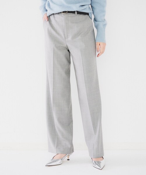 UNTITLED（アンタイトル） パンツ 「後ろウエストゴム/日本製/センター