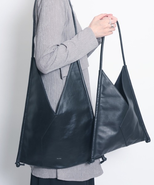 YArKA トートバッグ 「YArKA/ヤーカ」real leather one handle tote