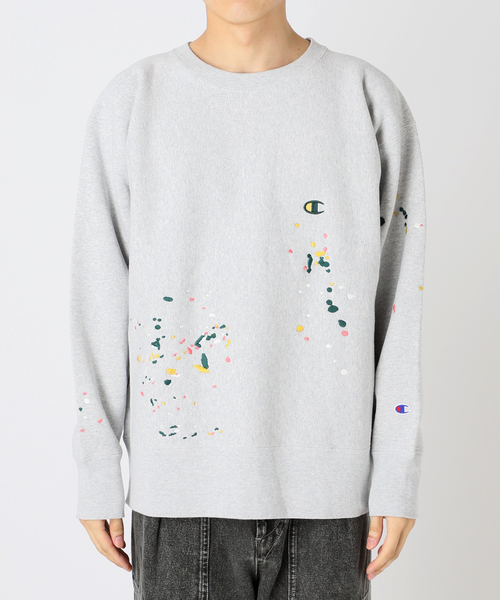 Champion（チャンピオン） トレーナー スウェット 別注 R/W 刺繍