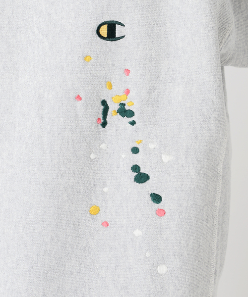 Champion（チャンピオン） トレーナー スウェット 別注 R/W 刺繍