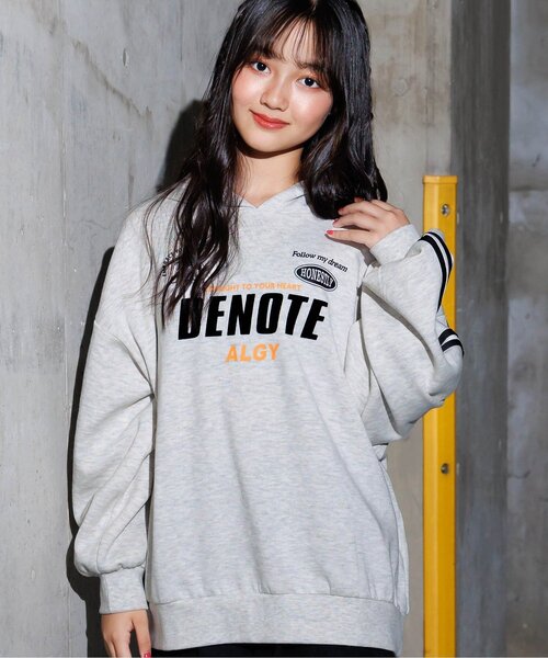 algy（アルジー） パーカー 裏起毛ゲームロゴBIGフーディ キッズ 子供