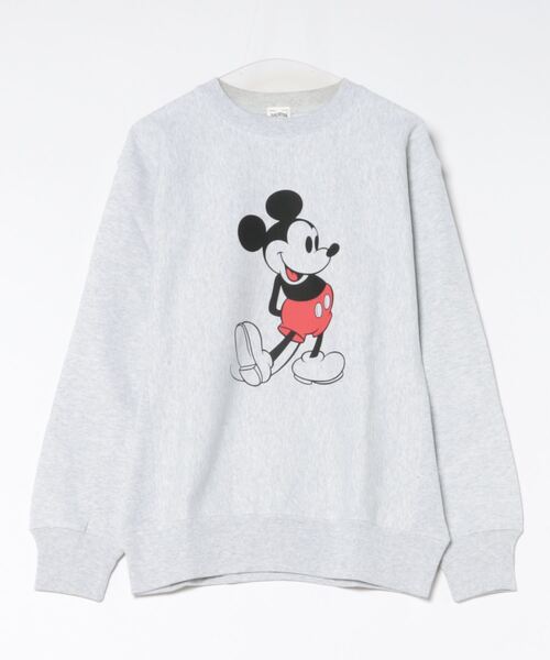 トレーナー スウェット HOUSTON / MICKEY HEAVYWEIGHT SWEAT / 22262 レディース メンズ HOUSTON トレーナー スウェット / MICKEY HEAVYWEIGHT SWEAT
