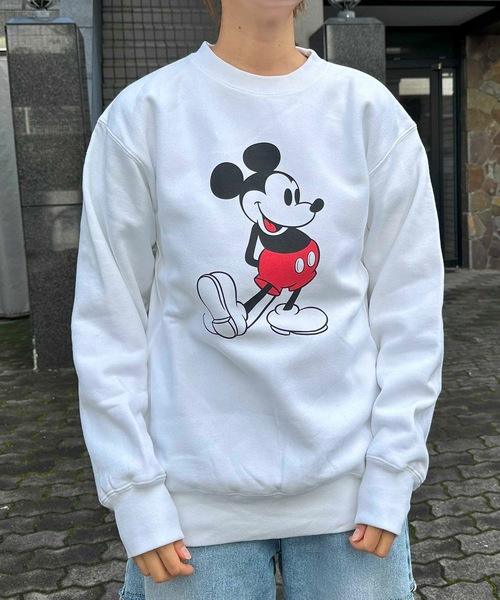 トレーナー スウェット HOUSTON / MICKEY HEAVYWEIGHT SWEAT / 22262 レディース メンズ