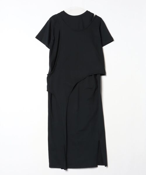 perverze シースルーワンピース PERVERZE 「PERVERZE」 半袖ワンピース ONE SIZE ブラック