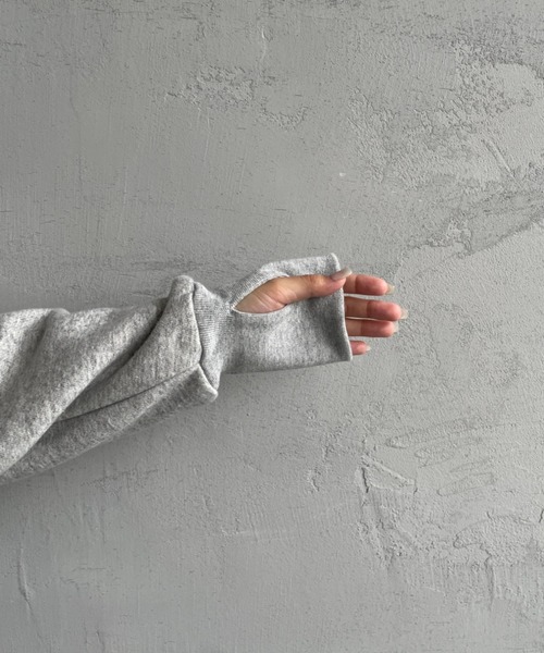 AMERICANA（アメリカーナ） スウェット バックジップ ロゴプリント