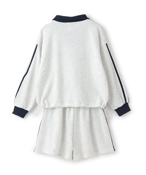 LOVETOXIC セットアップ 「LTXC」ハーフジップ キッズ 子供服 女の子