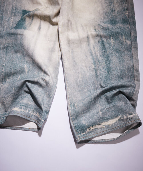 Six M パンツ 「Six M/シックスエム」トロンプルイユデニム