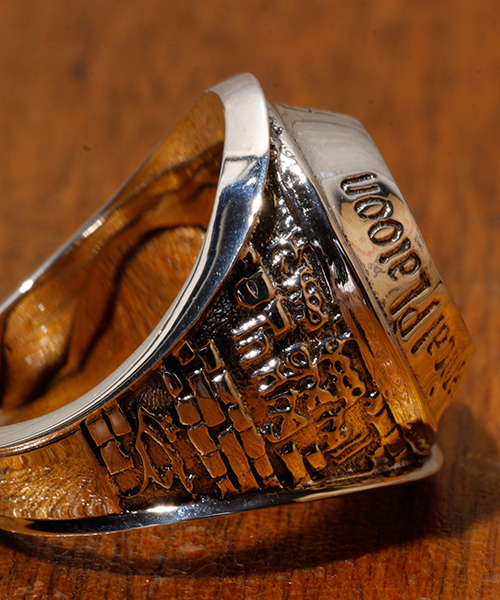 指輪 NARRATIVE PLATOON ナラティヴプラトゥーン / Reverse college ring リバース カレッジ リング 指輪 / 指輪 NARRATIVE PLATOON ナラティヴプラトゥーン Reverse college ring リバース カレッジ リング PL