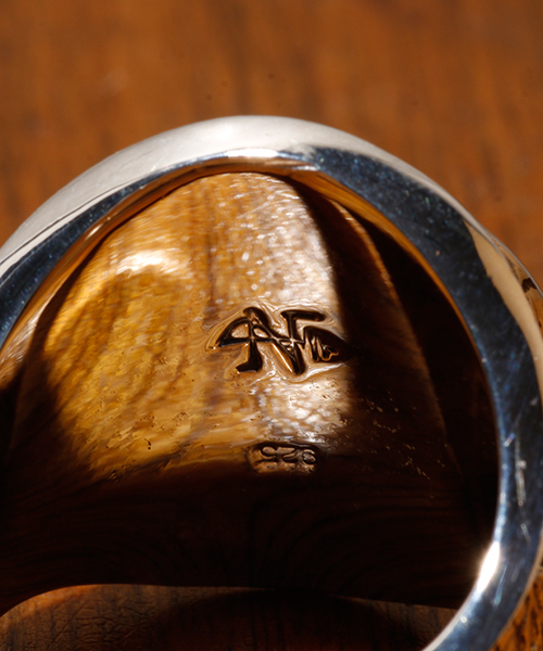 指輪 NARRATIVE PLATOON ナラティヴプラトゥーン / Reverse college ring リバース カレッジ リング 指輪 / 指輪 NARRATIVE PLATOON ナラティヴプラトゥーン Reverse college ring リバース カレッジ リング PL