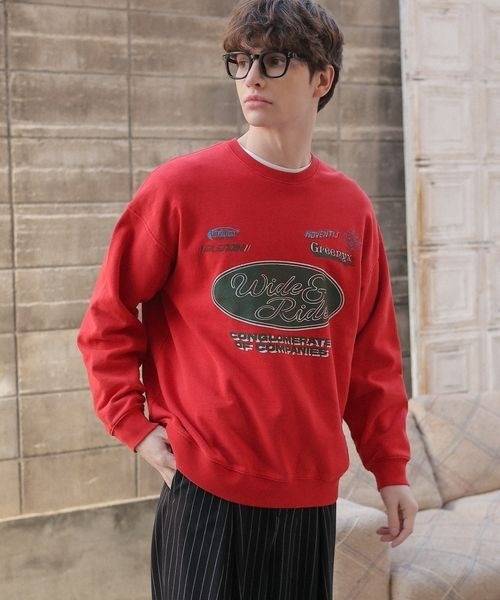 PBLIM トレーナー スウェット 「UNISEX」ライダーロゴスウェット 