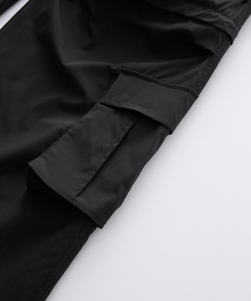 CLEL】2way Design Nylon Techno Pants / 2wayデザイン ナイロン