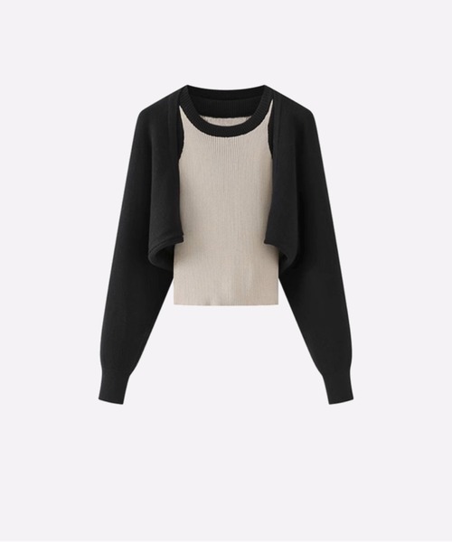 アンサンブル Knit Vest Set Up
