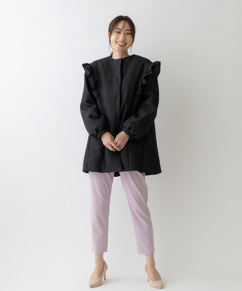 SONO ボア ブラックコート Sono（ソーノ） コート 1 ブラック レディース : ZOZOTOWN Yahoo!店