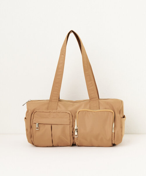 Discoat（ディスコート） ボストンバッグ 「8ポケットで収納力/230g