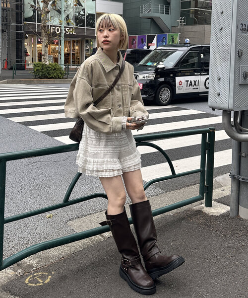 w closet デニムジャケット gジャン 「春アウター/3色展開