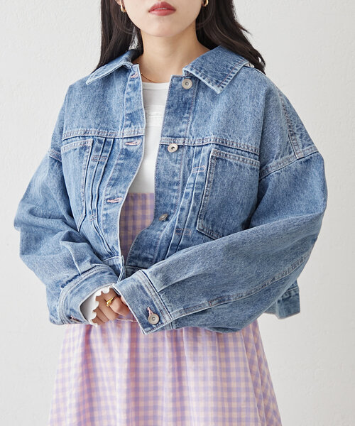 w closet デニムジャケット gジャン 「春アウター/3色展開