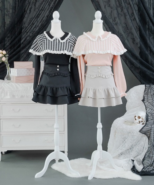 Pal elfy ニット セーター 千鳥ケープニット レディース : ZOZOTOWN