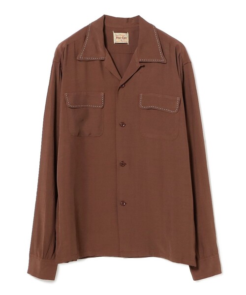 ブラウス シャツ STYLE EYES / BOWLING L/S SHIRTS レディース