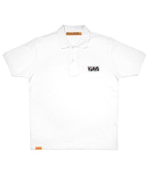 STUDIOSEVEN Tシャツ STUDIO SEVEN tシャツ Rose EMB Polo Shirt「STUDIOSEVEN/スタジオ