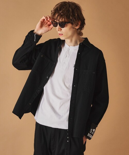 40CARATS&525 BY TAKEO KIKUCHI シャツ 525DENIM メンズ : ZOZOTOWN