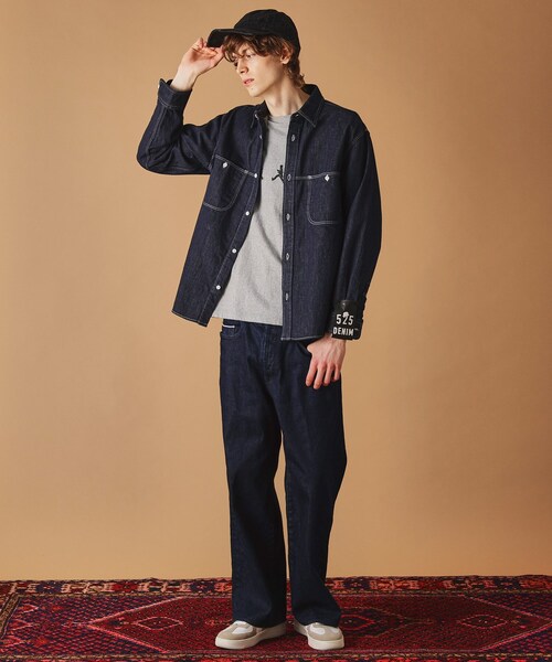 40CARATS&525 BY TAKEO KIKUCHI シャツ 525DENIM メンズ : ZOZOTOWN
