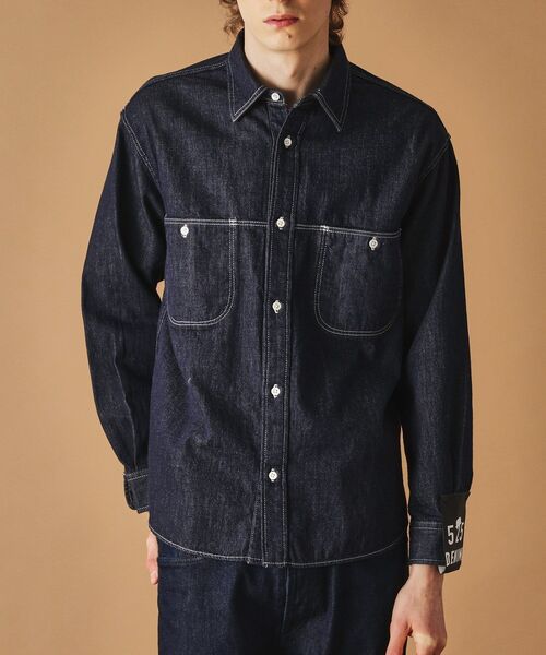 40ct&525 TAKEO KIKUCHI シャツ 40CARATS&525 BY TAKEO KIKUCHI シャツ 525DENIM メンズ : ZOZOTOWN