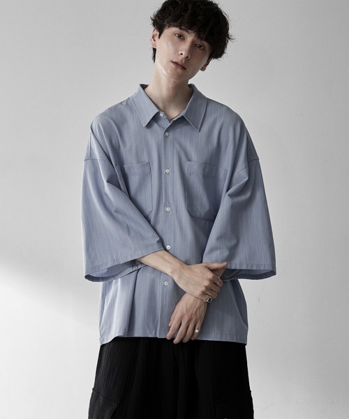RUUBON シャツ 「RUUBON」double pocket box shirt / ダブルポケット