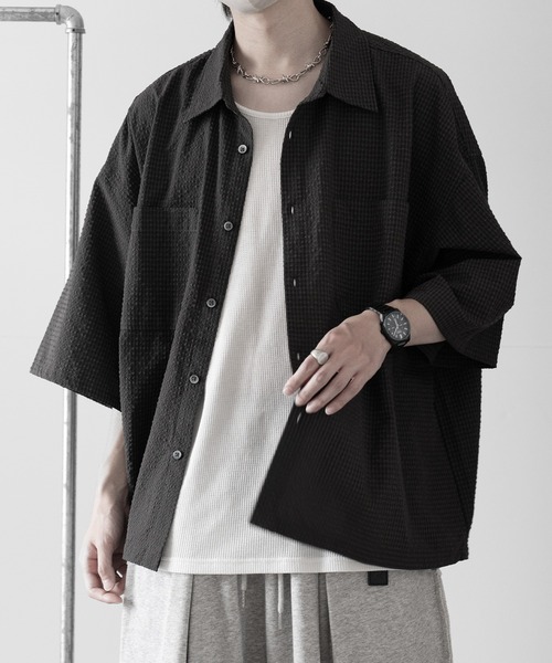 RUUBON シャツ 「RUUBON」double pocket box shirt / ダブルポケット