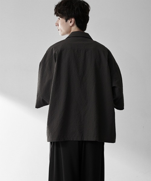 RUUBON シャツ 半袖 「RUUBON」double pocket box shirt / ダブル