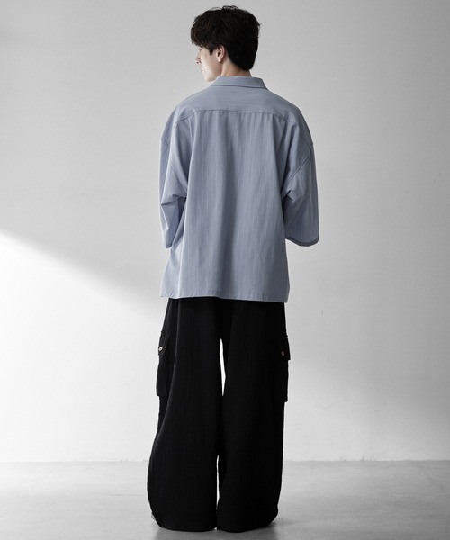 RUUBON シャツ 半袖 「RUUBON」double pocket box shirt / ダブル