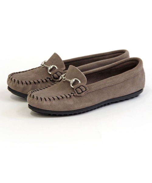 MINNETONKA ブラウン＆オリーブ モカシン Minnetonka 「Minnetonka」 モカシンシューズ 9 ブラウン
