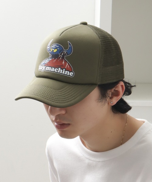 TOYMACHINE トイマシーン TM&EYEBBCAP キャップ メンズ帽子 TOY MACHINE キャップ 帽子 MACHINE/トイマシーン SECT TRUCKER
