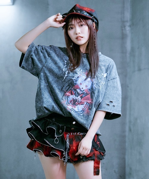 tシャツ 「TRAVAS TOKYO/トラバス トーキョー」イラストプリント加工Tシャツ レディース メンズ TRAVAS TOKYO tシャツ 「TRAVAS TOKYO/トラバス トーキョー