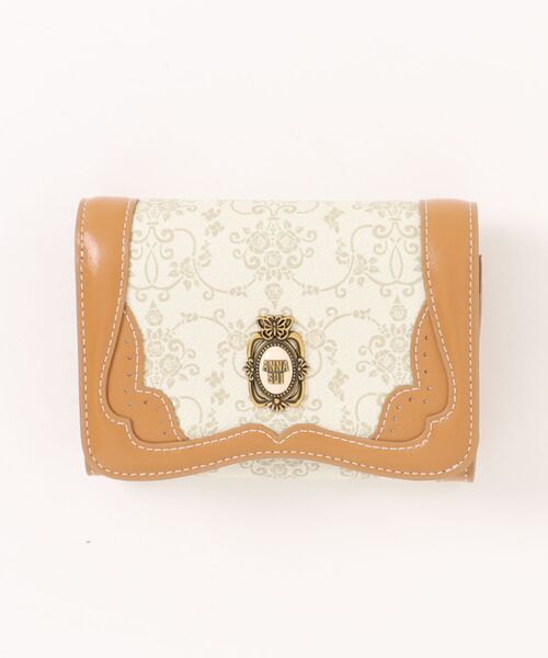 ANNA SUI 財布 パピヨン 口金二つ折り財布 レディース