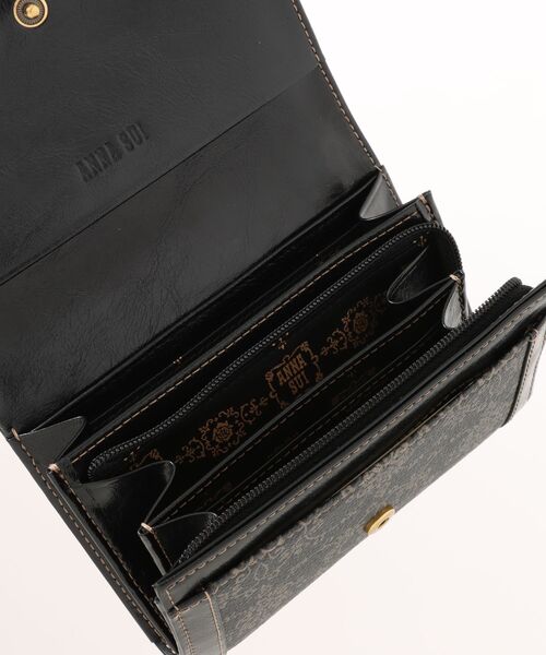 ANNA SUI（アナスイ） 財布 リーブル 内Lファスナー二つ折り財布