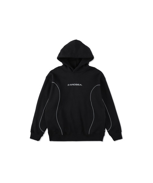 WIND AND SEA（ウィンダンシー） パーカー Piping Hooded Sweatshirt