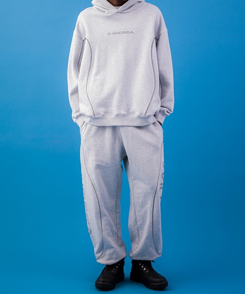 WIND AND SEA（ウィンダンシー） パーカー Piping Hooded Sweatshirt