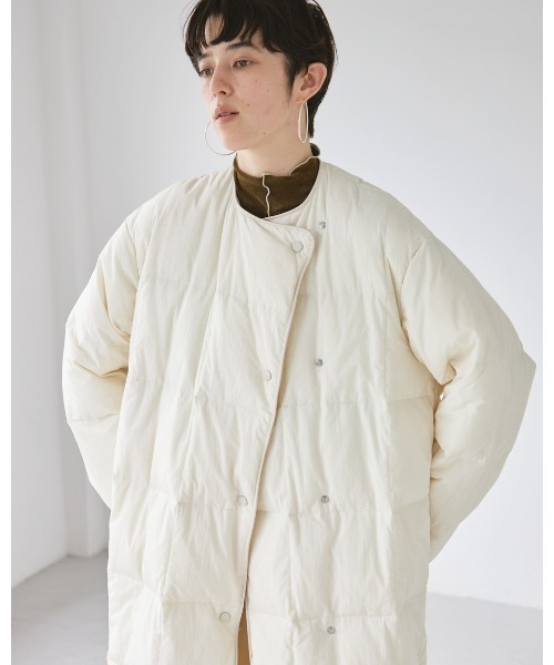 TODAYFUL キルティングダウンコート 定価3.6万 ロング オーバーサイズ 美品】TODAYFUL トゥデイフル キルティングダウンコート ブラック