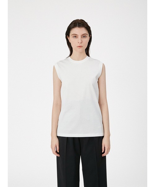 「MIESROHE」 ノースリーブブラウス ONE SIZE ブラック レディース MIESROHE 「MIESROHE」 ノースリーブブラウス FREE ブラック