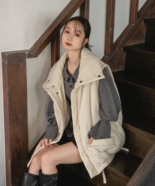 mideal（マイディール） ブルゾン FREE アイボリー レディース