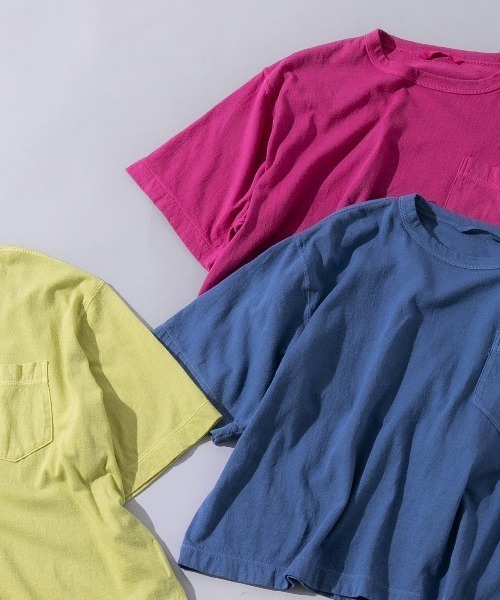 tシャツ 「WEB・一部店舗限定」ラフィ天竺製品染めＴシャツ レディース