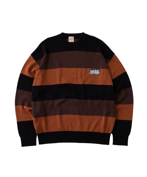 「WHO'S WHO gallery」 長袖ニット FREE ブラック メンズ_画像7