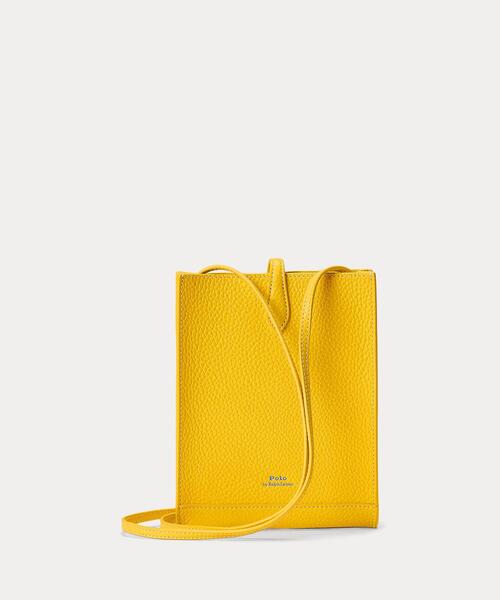 【POLO RALPH LAUREN】Playレザーショルダーバッグとポケット POLO RALPH LAUREN ショルダーバッグ バッグ Polo Play レザー
