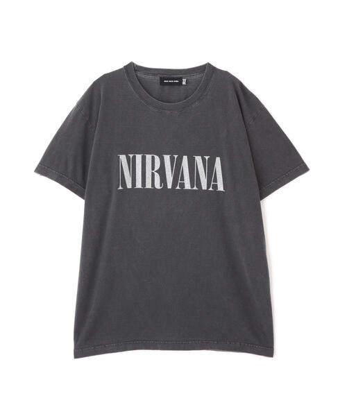 tシャツ GOOD ROCK SPEED (グッドロックスピード) 別注ラメNIRVANATシャツ/ニルヴァーナ レディース GOOD ROCK SPEED (グッドロックスピード) 別注ラメNIRVANAT